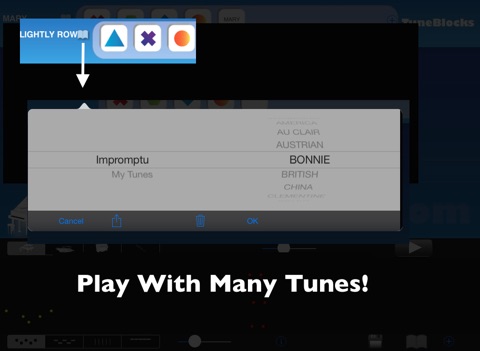 Tuneblocks screenshot 2