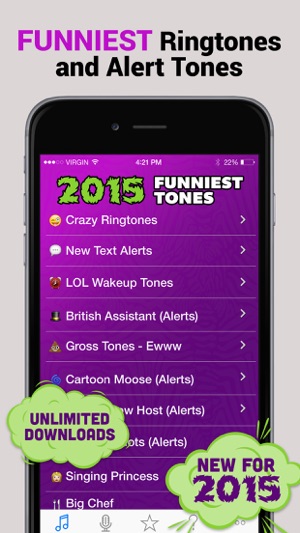 Free 2015 Funny Tones - LOL Ringtones and Alert Sounds(圖1)-速報App