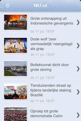 Nieuws Kranten screenshot 2