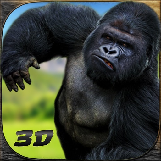 Crazy Ape Forest Revenge Simulator 3D icon