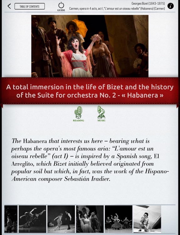 Play Bizet – Carmen, Habanera (interactive piano sheet music) screenshot-3