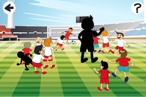 A Foot-ball Play-ers Cup With Soccer Kid-s, Ball-s and Goal-s in One Crazy Shadow-Game screenshot 2