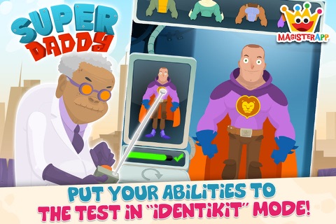 Super Daddy - Dress Up a Hero screenshot 3