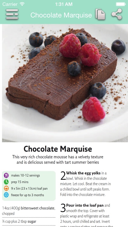 Dessert Recipes - Quick and Easy