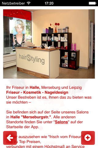 Hairstyling Halle screenshot 2