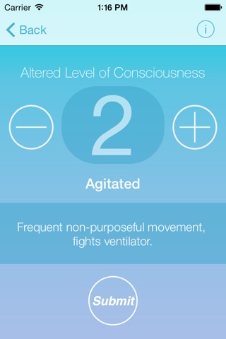 CAM-ICU: Confusion Assessment Method for the ICU - By Anwar Mack screenshot 2