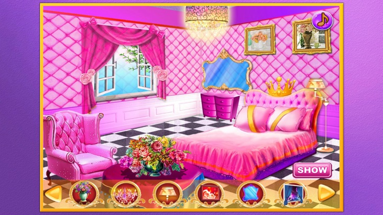 Princess wedding room 2