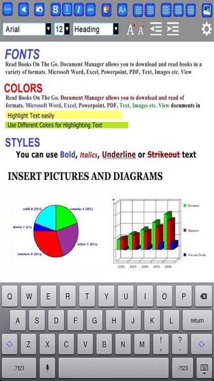 Documents - Word Processor and Reader for Microsoft Office