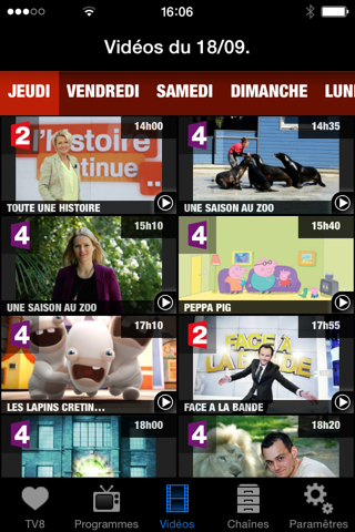 TV8 - édition iPhone screenshot 4