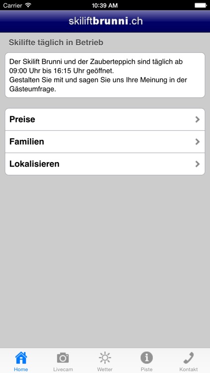 Skilift Brunni