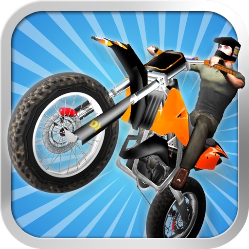 Dirt Bike 3D Icon