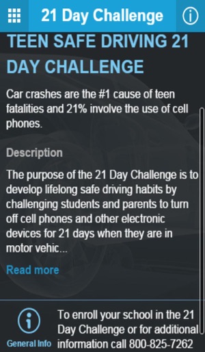 Teen Safe Driving Challenge(圖2)-速報App