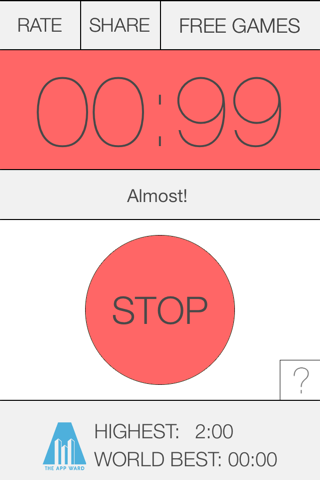 The Timer Game - (almost) impossible, frustrating, and addicting screenshot 2