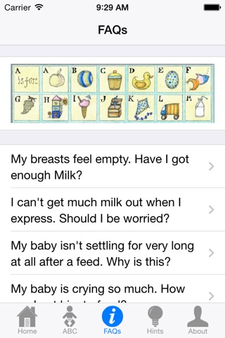 Breastfeeding ABC by EarlyBabyDays screenshot 3