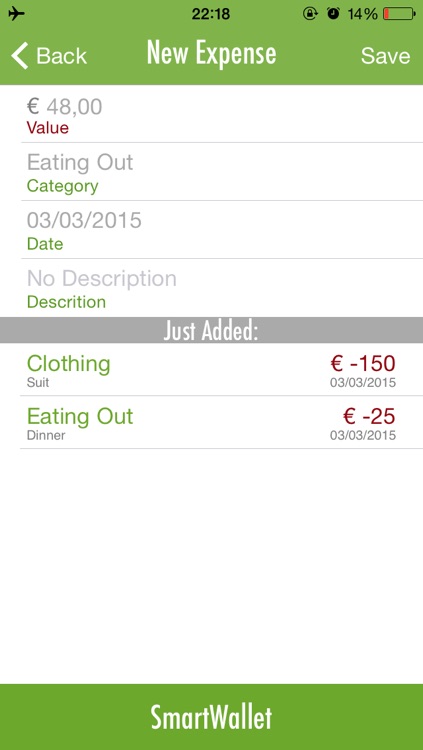 SmartWallet App screenshot-3