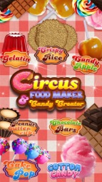 &ldquo; A Circus Food Stand Candy Creator &ndash; Free Maker Game Captura de tela 1