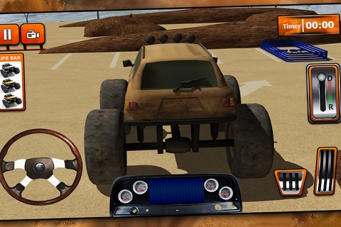 Monster Truck Parking Simulator 3D – Heavy duty extreme driving fun free game screenshot 3