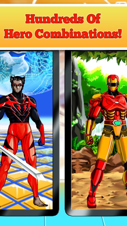 Create Your Own Superhero - Free Hero Character Costume Maker Dress Up Game