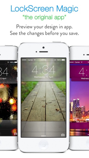 LockScreen Magic for iOS8 : Custom Themes, Backgrounds and W(圖4)-速報App