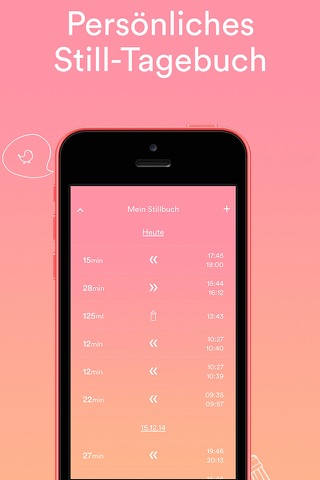 Die Still App - Dein Stillbuch screenshot 2