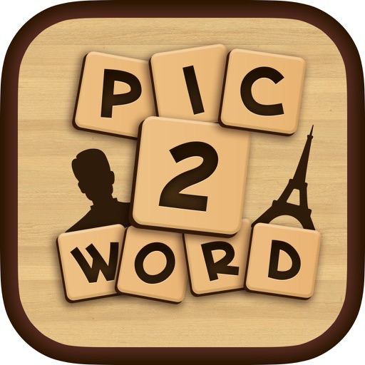 Pic2Word! 2 Pics, What's the 1 Word? Difficult Trivia Family Puzzle Game Icon