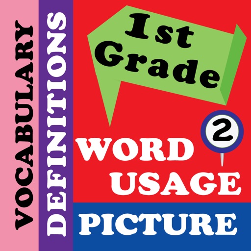 1st Grade Academic Vocabulary # 2 for homeschool and classroom