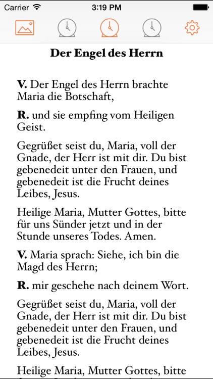 Pocket Angelus – The Angelus and Regina Caeli with daily alarms screenshot-4