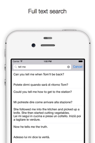 Phrases ENGLISH-ITALIAN screenshot 2