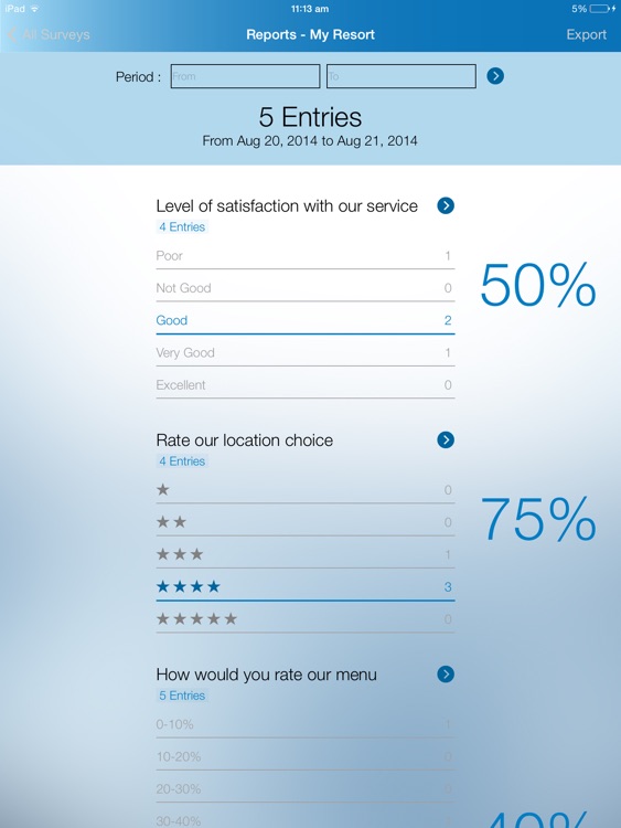 FeedBack Lite - feedback survey customer satisfaction assessment experience screenshot-3