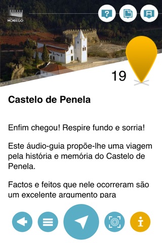 Audio Guia - Rede de Castelos e Muralhas Medievais do Mondego screenshot 3