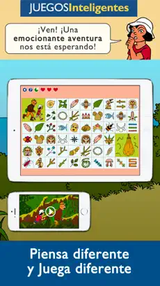 Screenshot 2 Juegos inteligentes : Trampa Papú – Actividades de ingenio para mejorar las habilidades mentales de tu familia y escuela iphone