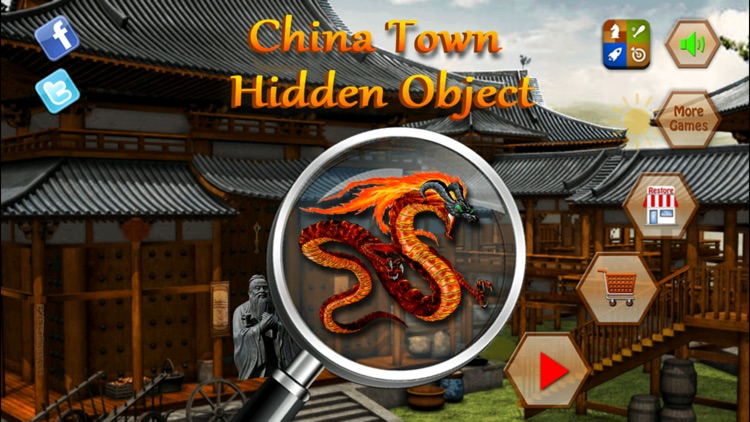 ChinaTown Hidden Object -free Hidden objects Games