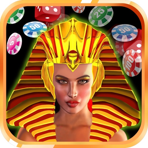 A Pharaoh's Lucky 7 Master Casino Craps 3D Addict Game icon