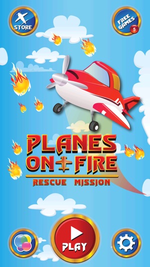 飛機上的消防 - 救援任務 - Planes on Fire - Rescue 