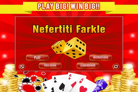 Nefertiti Farkle PRO - Learn Zonk Rules And Get a Scoring Streak screenshot 3