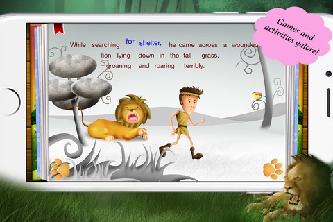 Androcles and the Lion by Story Time for Kids screenshot 3