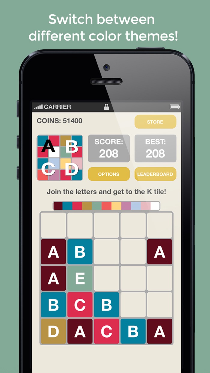 2048 ABCs Tile Puzzle Game Saga