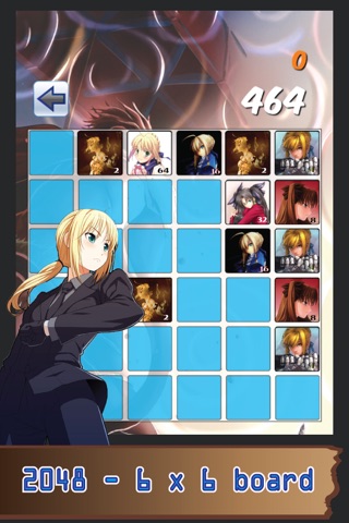 Fate Stay Night 2048 Edition - All about best puzzle : Trivia games screenshot 3