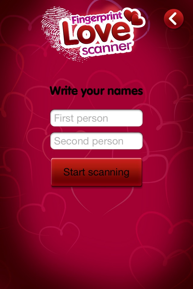 Fingerprint Love Scanner screenshot 3