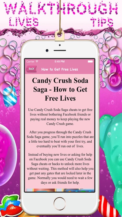 Guide For Candy Crush Soda Saga - All Level Video,Walkthrough screenshot-4