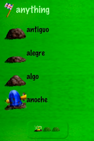 Spanish with Vocab Mole Lite screenshot 2