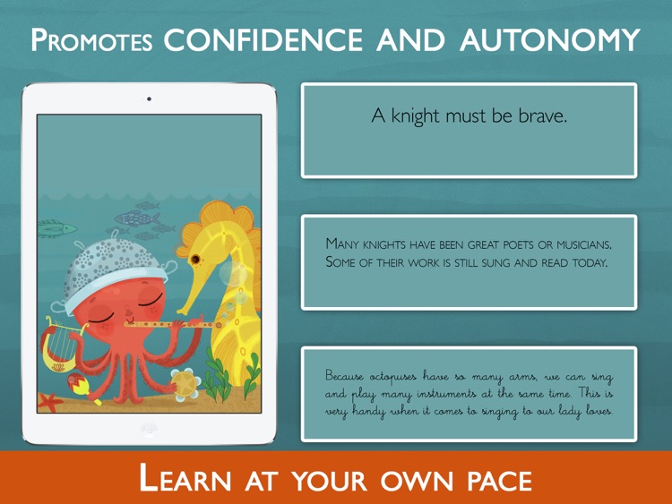 Teach me to read – Sir Jon the knight, an Educational Montessori Tool with Activities and Books for Learn to Read. screenshot-3