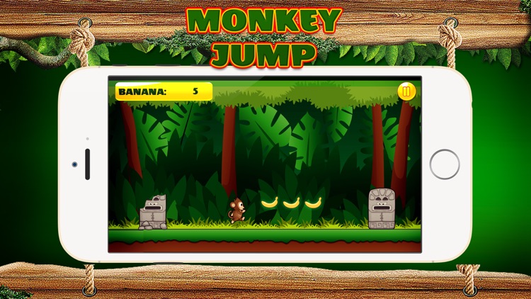 Monkey Jump - Banana Jungle screenshot-4