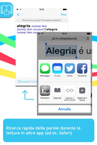 Italian <-> Portuguese Slovoed Compact talking dictionary screenshot 3
