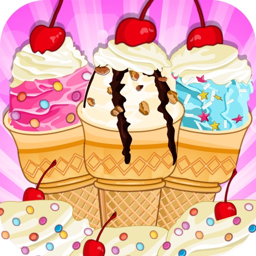 Ice Cream Cone Maker Game Icon
