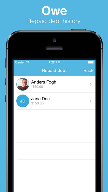 Owe - Debt tracker screenshot-3
