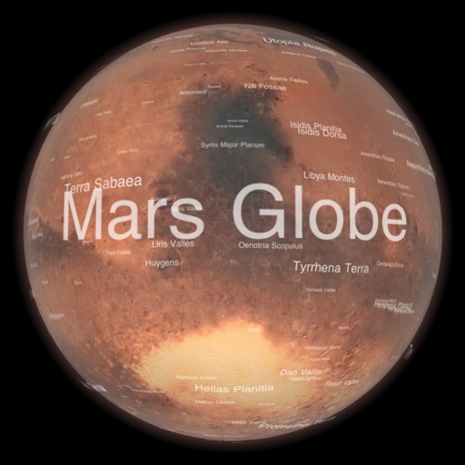 Mars Globe Icon