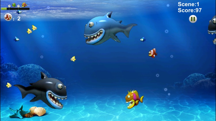 A Hungry Fish attack : Extreme Sea Monstar evolution game FREE! screenshot-3