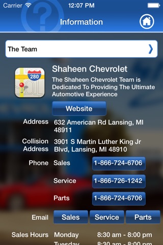 Shaheen Chevrolet screenshot 4