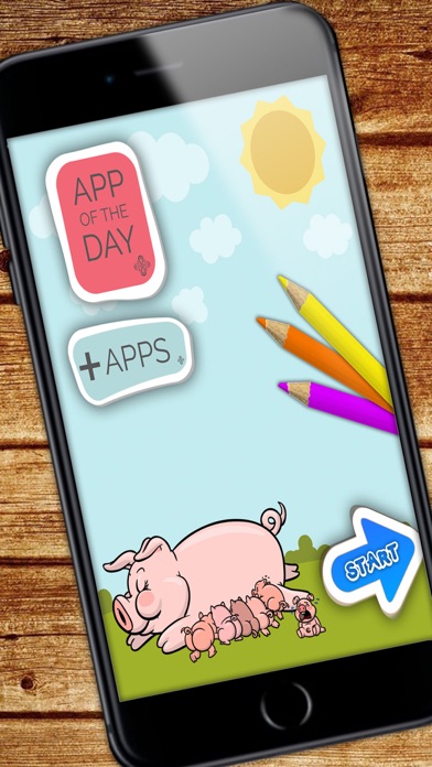 How to cancel & delete Farm Animals Coloring Book - color and paint pets from iphone & ipad 1